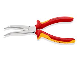 Flachrundzange mit Schneide KNIPEX 26 26 200 VDE