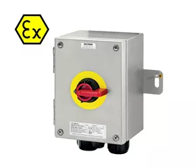 Sezionatore di emergenza ATEX inox, IP66, 20–63 A