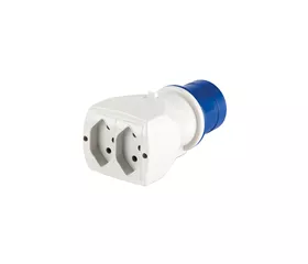 Scame adattatore standard,2P+T