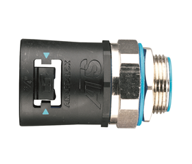Raccord ATS-MS-UL-180-AG IP68, droit métrique