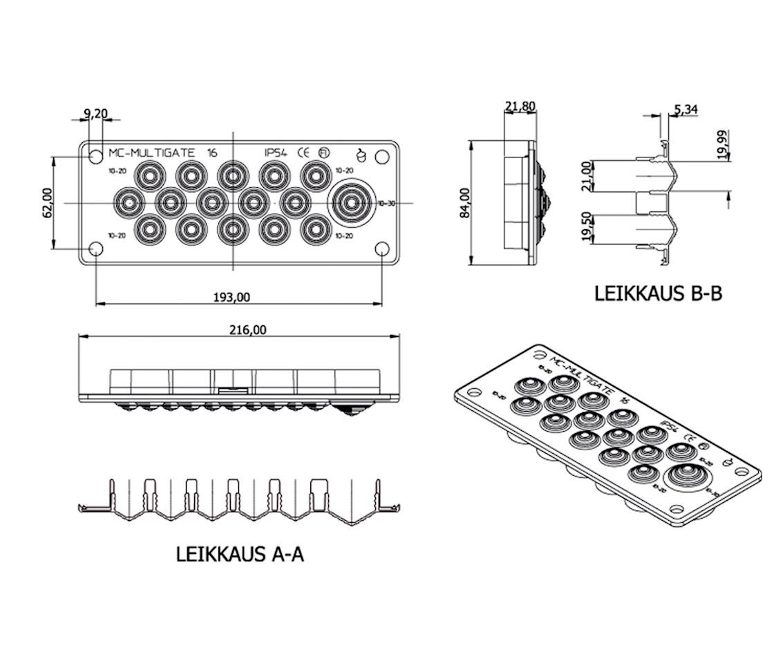 MC-16 brennbar hg 1St