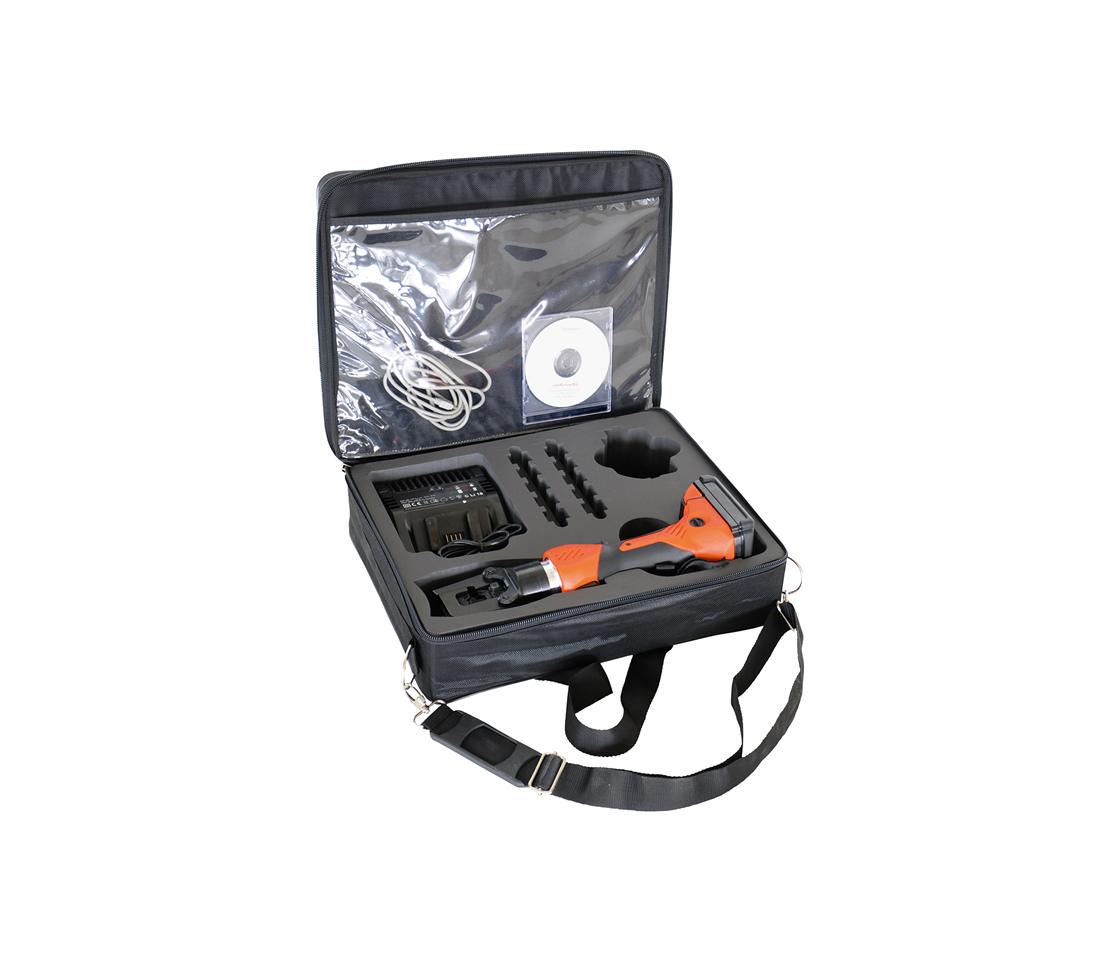Battery-powered handheld crimp