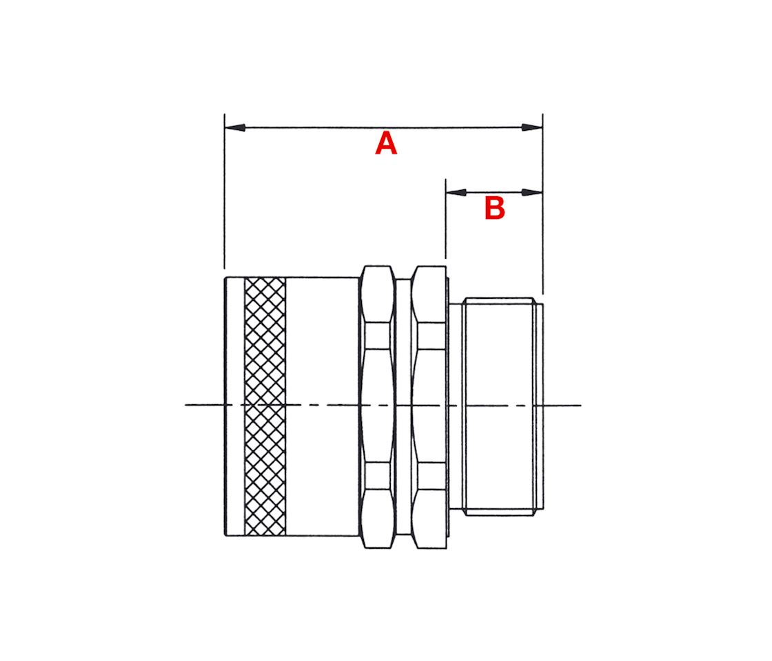 Schlauchverschraubung SP-B metrisch