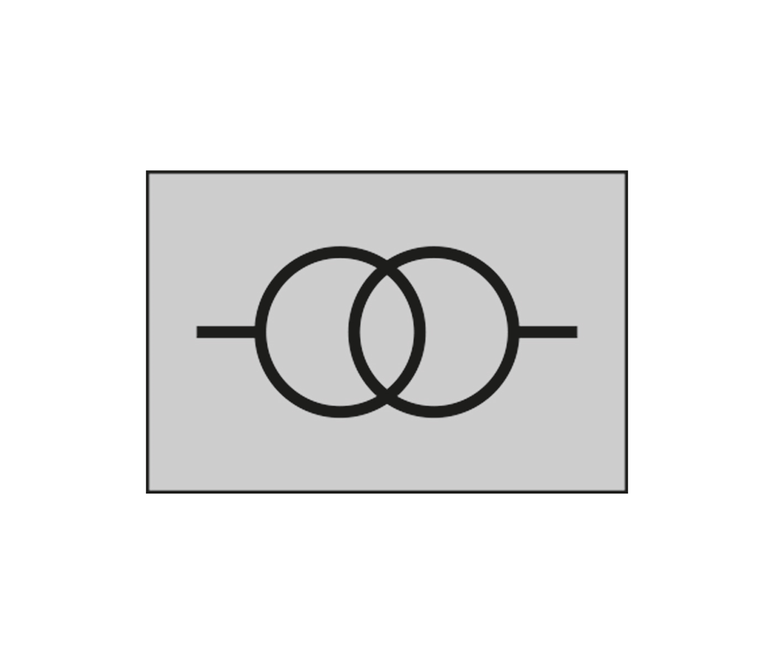 Selbstklebeschild Transformer