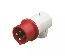 SCAME EUREKA CEE Angled Plug 16A 3P+E 6h, 90°