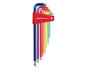 RainBow key L-wrenches PB 212.LH-10RB with ball point RainBow 1.5...10