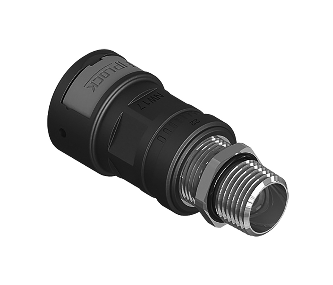 FIPLOCK strain relief black