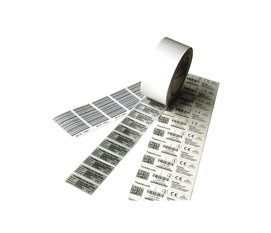 Thermo transfer labels EET POLYESTER