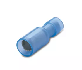 BM round socket F insulated, 1,5-2,5mm², blue 50 pc