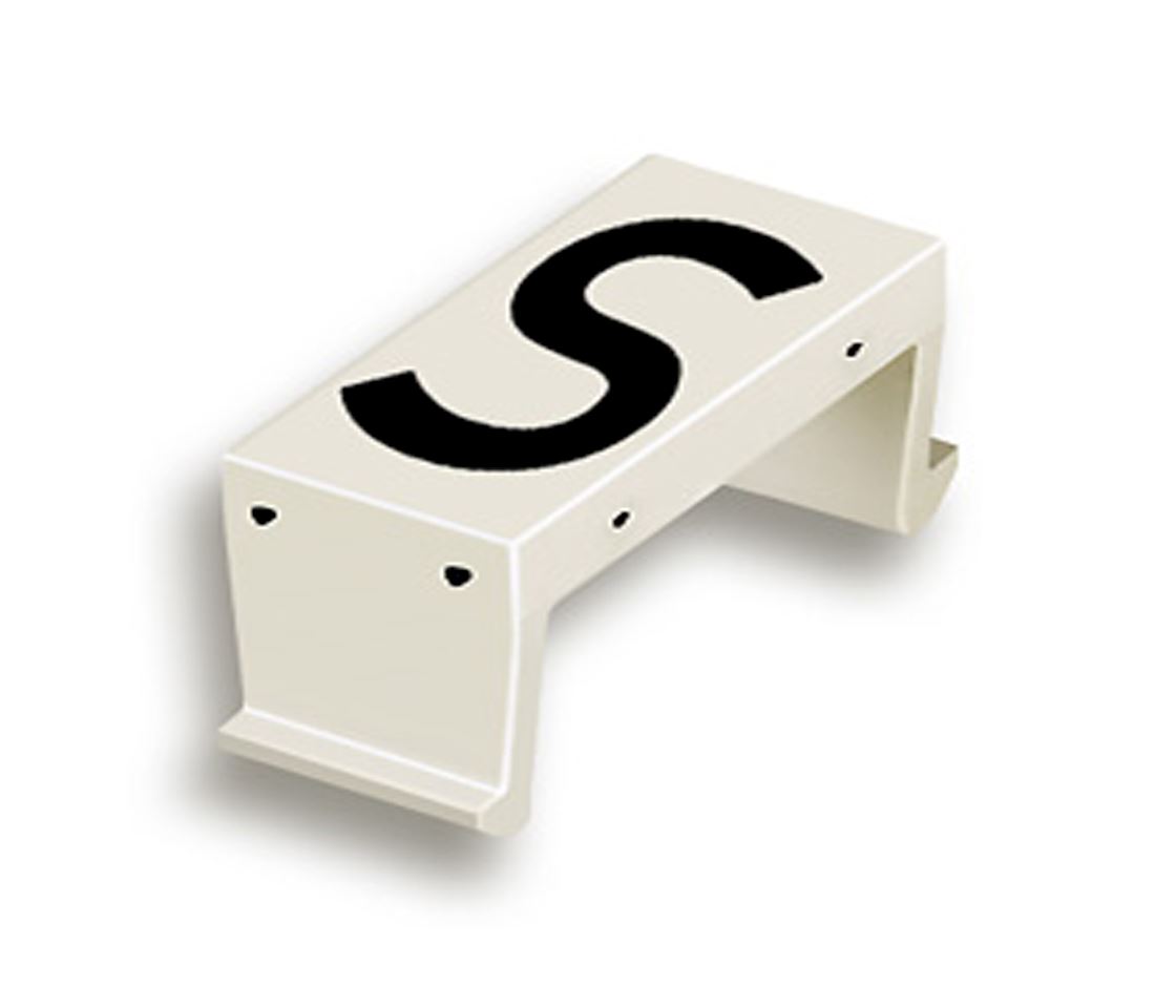 FP letter field S 10mm white