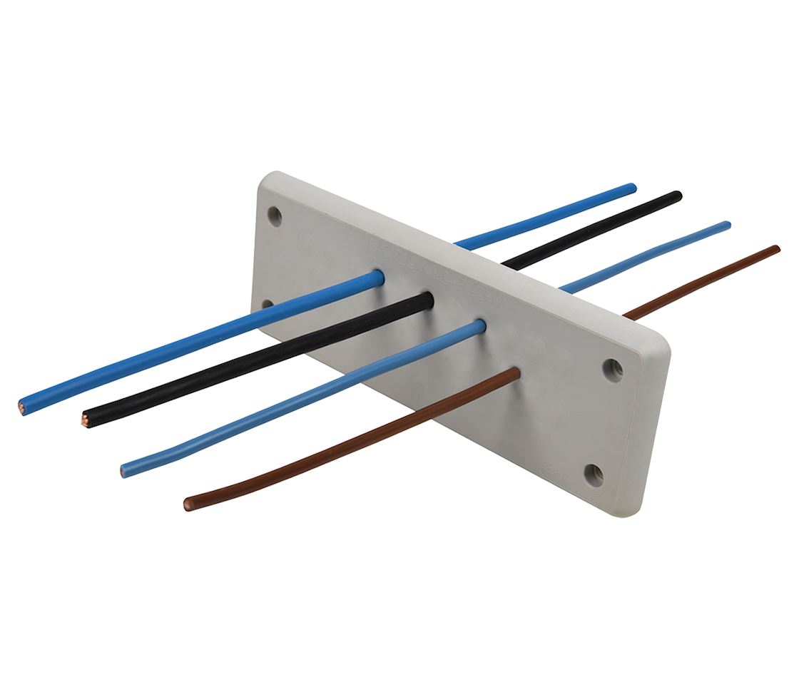 Cable entry plates