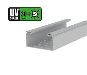 Chemin câbles perforé  3 m, UNEX U23X