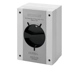 Scame isolating switch, 3P+N