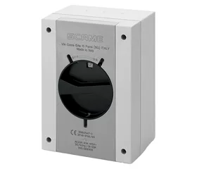 Scame isolating switch, 3P+N