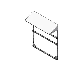 PV-Shelter Wall 1500 for wall mounted inverters