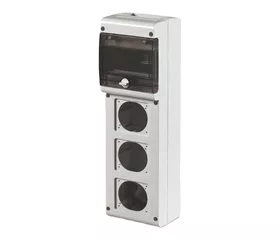 Boîtier AP pour 6 modules