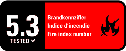 plica marking for fire index 5.3